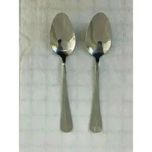 Lot of 2 Towle Living Collection Dinner Spoons Stainless‎ TWS505